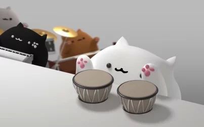 [图]【动画MV】The Bongo Cat Song 手鼓猫洗脑新曲【中文字幕】