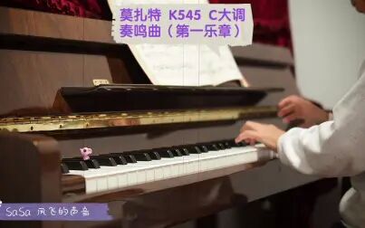 [图]【SaSa 钢琴曲】莫扎特 K545 C大调奏鸣曲(第一乐章)