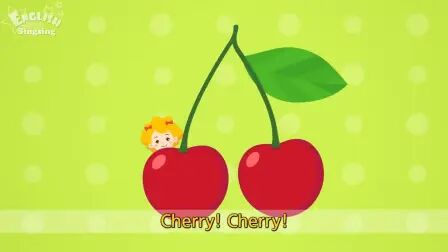 [图]Fruit Song | apple banana peach orange kiwi cherry grapes pear