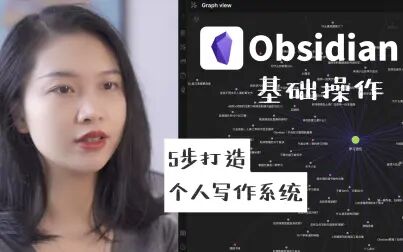 [图]Obsidian教程|5步打造个人写作系统