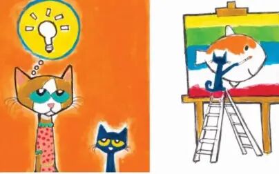 [图]Pete the Cat - A Pet for Pete 原版原声绘本