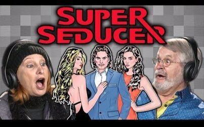 [图]美国老年人看撩妹子游戏《Super Seducer》