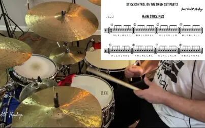 [图]Stick Control On The Drum Set LIVE STREAM