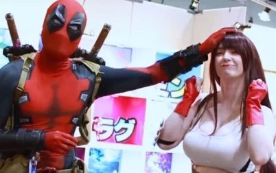 [图]死侍大闹Anime Expo 2018