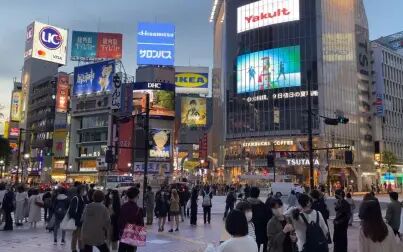 [图]【超清日本】漫步夜晚的东京 涩谷駅-表参道 (1080P高清版) 2021.5