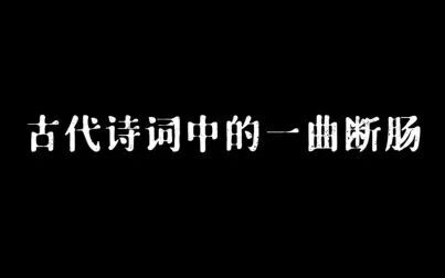 [图]盘点那些心凉尽哀愁的断肠诗|“半句足以道尽哀愁”