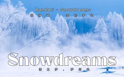 [图]Bandari - Snowdreams班得瑞-雪的梦幻/缓缓音乐静静听