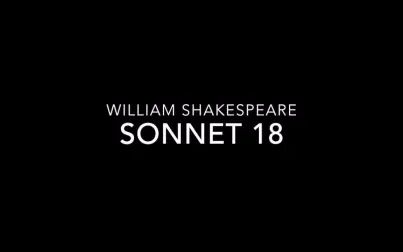 [图]Sonnet 18 Song (William Shakespeare)