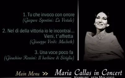 [图]玛丽亚·卡拉斯Maria Callas in concert