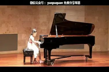 [图]肖邦圆舞曲 降A大调 Op.posth Angela 超清 附谱