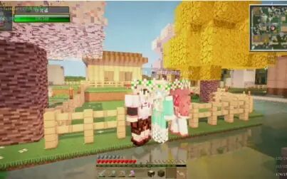 [图]我的世界Minecraft《粉字菌&妹子团 妹子庄园① 爆笑建家记》