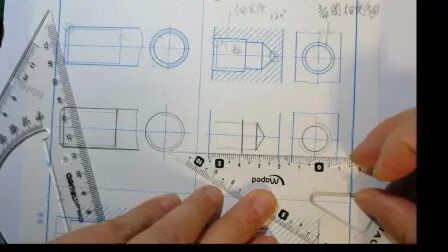 [图]外内螺纹的画法