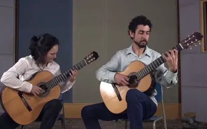 [图]德彪西《阿拉伯风格曲》No.1 | Duo Siqueira Lima