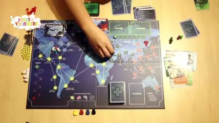 [图]【桌上游戏】Pandemic 瘟疫危机 (国语版) - 空中棋园 桌游视频教学