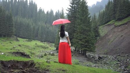 [图]思念在雨中