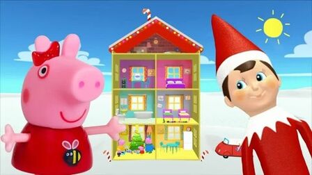 [图]小猪佩奇全集|益智|粉红猪小妹|Peppa Pig|圣诞集市上的神秘小屋