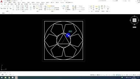 [图]CAD中多边形与圆的关系应用