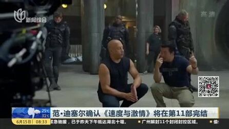 [图]范·迪塞尔确认《速度与激情》将在第11部完结