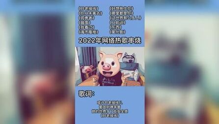 [图]2022年网络热歌串烧!