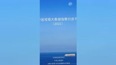 [图]2022年中国双碳大数据指数白皮书-中国大数据网双碳大数据与科技传...