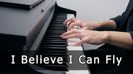 [图]超好听的《I Believe I Can Fly》钢琴曲 YouTube翻唱精选的微博视频