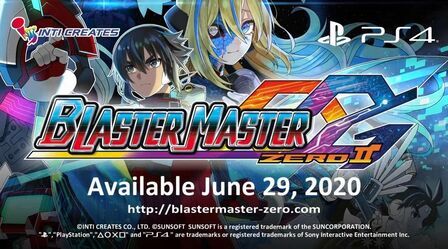 [图]开发商INTI CREATES宣布《超惑星战记Zero》(Blaster Master Zero)...