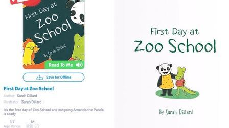 [图]美国幼儿园英语绘本朗读 First Day at Zoo School