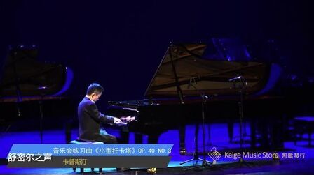 [图]西安演奏凯帕斯汀《音乐会练习曲》Op.40 No.3《小型托卡塔》