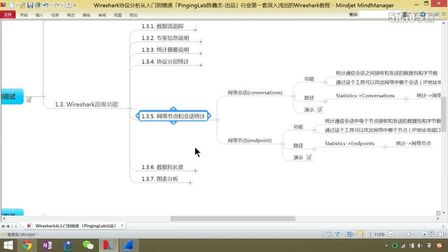 [图]Wireshark初级教程 1.7 wireshark高级功能之网络节点和会话统计