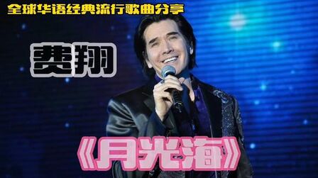 [图]全球华语经典流行歌曲分享费翔《月光海》经典老歌越听越好听。