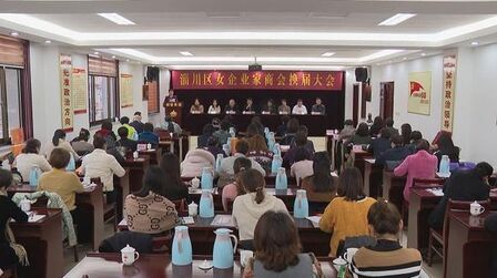 [图]淄博市淄川区女企业家商会换届大会举行