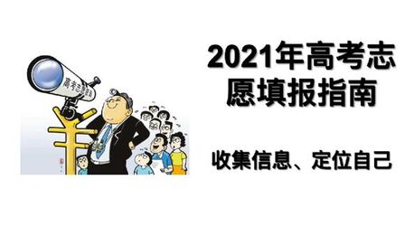 [图]2021年高考志愿填报指南-王学长话高考