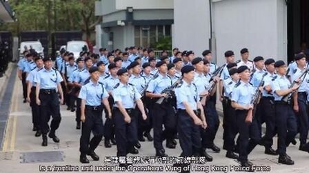 [图]香港警察机动部队PTU宣传片