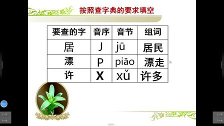 [图]一年级 查字典 音序查字法