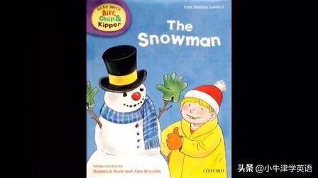 [图]英语原版绘本阅读,牛津树L2,The Snowman,每天读一本原版书