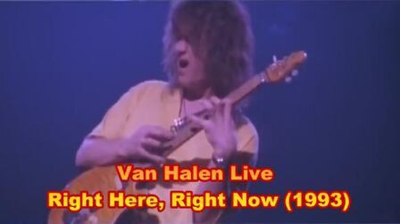 [图]硬派布鲁斯摇滚劲旅/1993年最经典演唱会--Van Halen(范海伦)