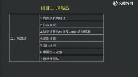 [图]2018中西医执业助理医师精讲强化课程中西医结合儿科学风湿热