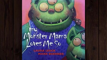 [图]英语绘本阅读-My Monster Mama loves me so