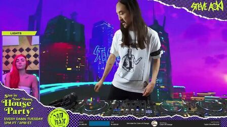 [图]Stay in Your Damn House Party with Steve Aoki