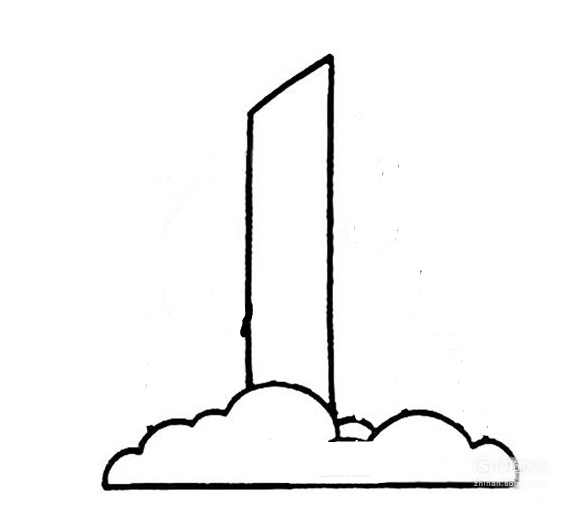 一座座的高楼大厦怎么画简笔画,画法步骤