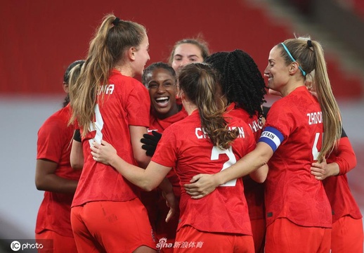 [女足友谊赛]英格兰女足0-2加拿大女足 第1页