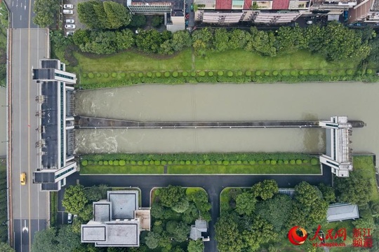 太湖流域发生超标洪水 浙江湖州开启德清大闸分洪(4) 第4页