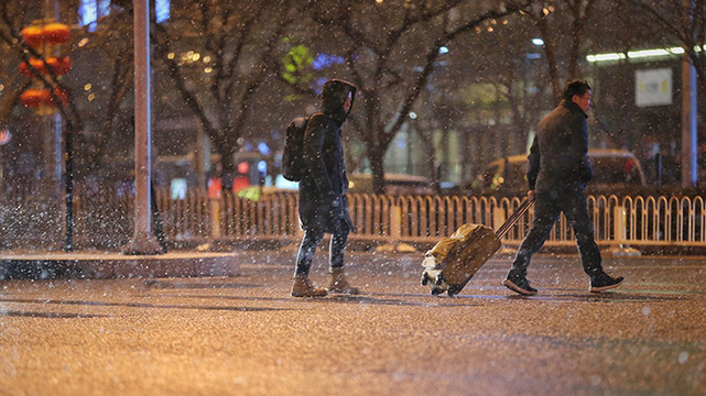 北京喜提初雪 晚间又飘鹅毛大雪(2) 第2页