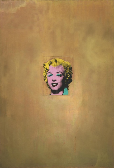 安迪·沃霍尔-Gold Marilyn Monroe 第1页