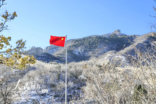 北京:八达岭长城雪后银装素裹(5) 第5页