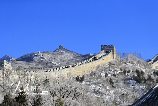 北京:八达岭长城雪后银装素裹(4) 第4页