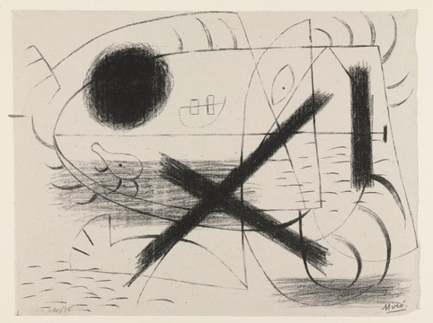 胡安·米罗-Lithograph I 第1页