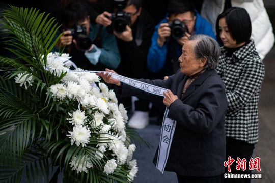 南京大屠杀死难者家庭祭告 缅怀先人不忘历史 第1页