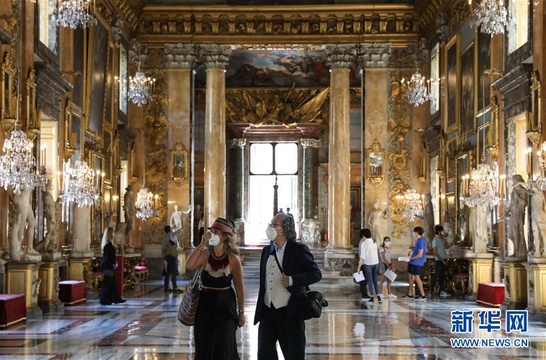 意大利罗马:科隆纳宫重新开放 第1页