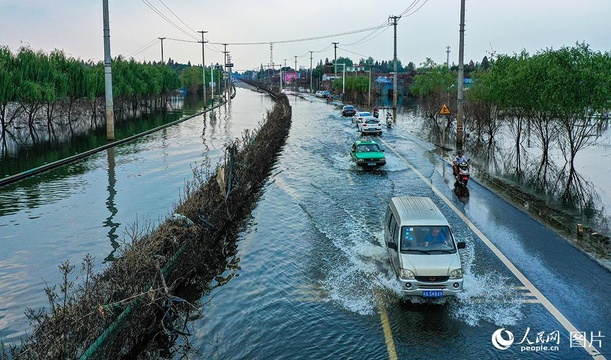 安徽庐江:国道G330水淹路段全部出水(7) 第7页